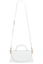 view 5 of 5 Phoebe Bamboo Handle Bag in White