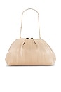view 2 of 5 Naomi Pleated Clutch in Gold