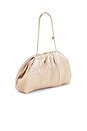 view 3 of 5 Naomi Pleated Clutch in Gold
