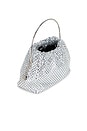 view 4 of 5 BOLSO DE MANO CON CRISTALES WHITNEY in Silver