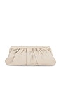 view 1 of 5 Catherine Gathered Clutch in Mink