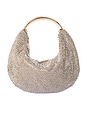 view 1 of 7 Pixie Crystal Mesh Bag in Champagne