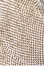 view 8 of 7 Pixie Crystal Mesh Bag in Champagne
