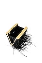 view 4 of 5 Estelle Feather Clutch in Black