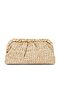 view 2 of 5 Amalia Pleated Woven Clutch in Natural