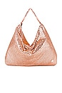 view 1 of 5 Shar Mesh Convertible Bag in Rose Gold