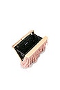 view 4 of 5 Estelle Feather Clutch in Blush