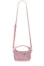 view 5 of 5 Alexandra Crystal Bag in Pink