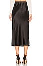 view 3 of 4 JUPE MIDI ISLA in Jet Black