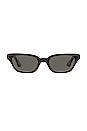 view 1 of 3 X Khaite 1983C Sunglasses in Black