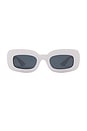 view 1 of 3 X Khaite 1966c Sunglasses in White