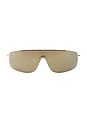 view 1 of 3 R-5 Sunglasses in Gold