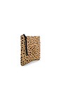 view 3 of 4 Queenie Clutch in Gold Leopard