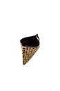 view 4 of 4 Queenie Clutch in Gold Leopard