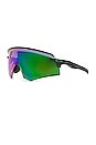 view 2 of 3 Encoder Sunglasses in Black & Green