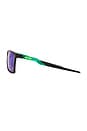 view 3 of 3 Futurity Sun Sunglasses in Black & Green