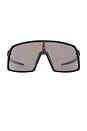 view 1 of 3 Sutro Shield Sunglasses in Polished Black