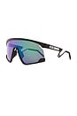 view 2 of 3 Bxtr Metal Sunglasses in Black & Purple