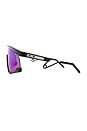 view 3 of 3 Bxtr Metal Sunglasses in Black & Purple