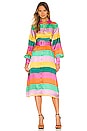 view 1 of 3 Mina Dress in Bright Stripe
