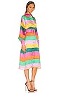 view 2 of 3 Mina Dress in Bright Stripe