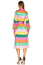 view 3 of 3 Mina Dress in Bright Stripe