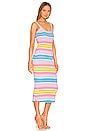 view 2 of 4 Brittany Dress in Bright Candy Stripe