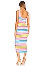 view 3 of 4 Brittany Dress in Bright Candy Stripe
