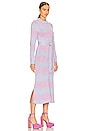 view 2 of 3 Peyton Dress in Pink Blue