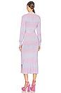 view 3 of 3 Peyton Dress in Pink Blue