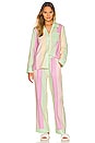 view 1 of 3 Peggy Pajama Set in Sorbet Stripe