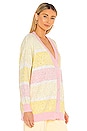 view 2 of 5 Mika Cardigan in Angel Cake Stripe
