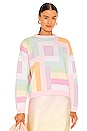 view 1 of 4 Aria Sweater in Geometric