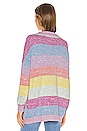 view 3 of 5 Mika Cardigan in Pastel Stripe