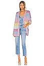 view 4 of 5 Mika Cardigan in Pastel Stripe