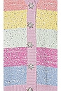 view 5 of 5 Mika Cardigan in Pastel Stripe