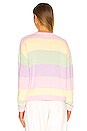 view 3 of 4 Aria Sweater in Sorbet Stripe