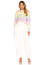 view 4 of 4 Aria Sweater in Sorbet Stripe