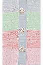 view 5 of 5 КАРДИГАН MIKA in Pastel Stripe