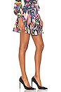 view 2 of 5 Poppy Skirt in Abstract Floral