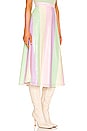 view 2 of 5 Penelope Skirt in Sorbet Stripe