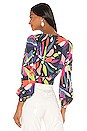 view 3 of 5 Kendall Blouse in Abstract Floral