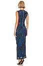 view 3 of 4 Zusi Maxi Dress in Blue Multi