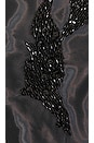 view 6 of 6 Zusi Erie Bodysuit in Black, Gunmetal & Silver Combo