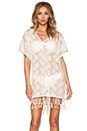 view 1 of 4 Lace Caftan in White Boheme