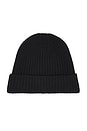 view 2 of 3 Pacific Cashmere Beanie in Black