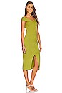 view 2 of 3 Isla Sleeveless Midi Dress in Vegetal
