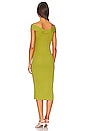 view 3 of 3 Isla Sleeveless Midi Dress in Vegetal