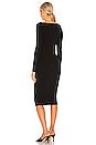 view 3 of 3 X REVOLVE Olivia Midi Dress in Black