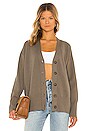 view 1 of 4 Emory Boyfriend Cardigan in Olive